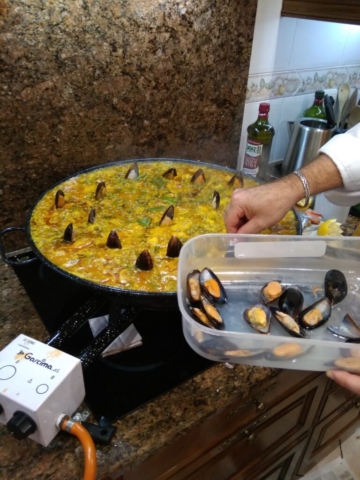 paella valmistamise töötuba